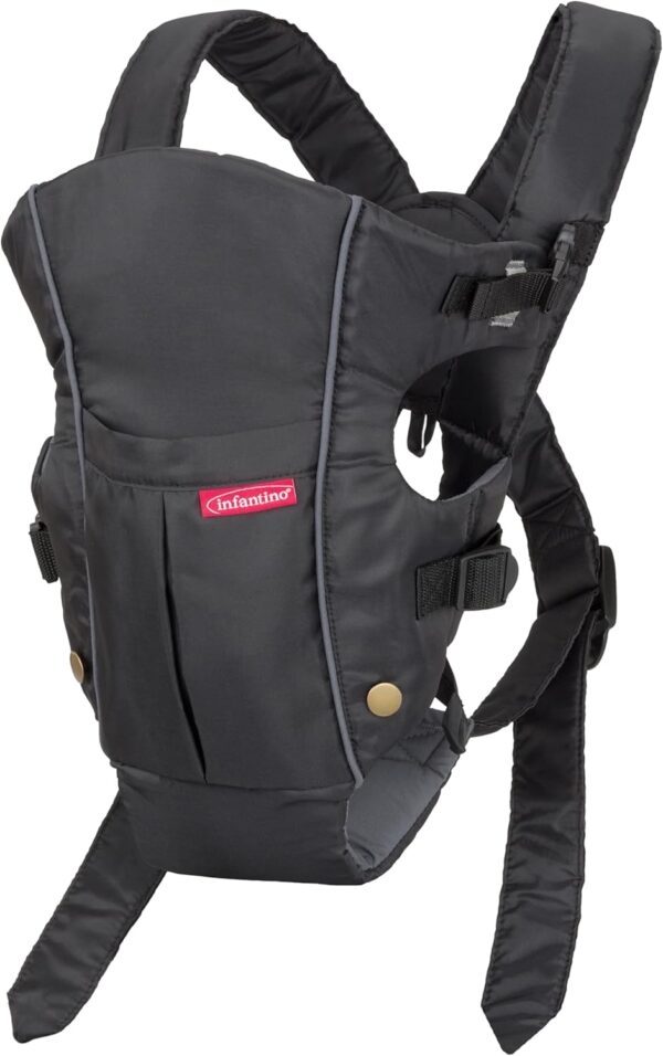CANGURO MOCHILA PORTA BEBÉ INFANTINO NEGRO