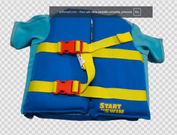 Captura 2 CHALECO SALVAVIDAS FLOTADOR PARA NIÑO
