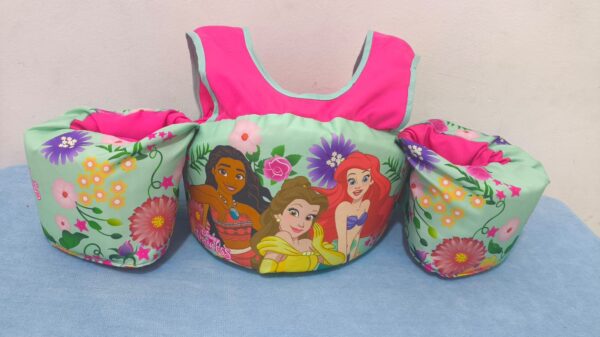 Chaleco salvavidas para niña de princesas
