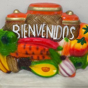 2026/06/1000281902.jpg Decoración de Verduras de barro de Bienvenidos