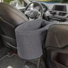 Asiento de Coche para Mascotas para colocar en  reposabrazos.