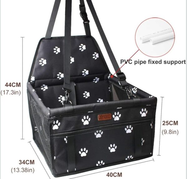 2026/09/1000351601.jpg Asiento de Coche para Perros, marca: BYGD Porta mascota
