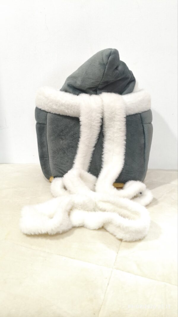 Mochila bolsa bolso Porta mascota de peluche especial para perros pequeños y gatos