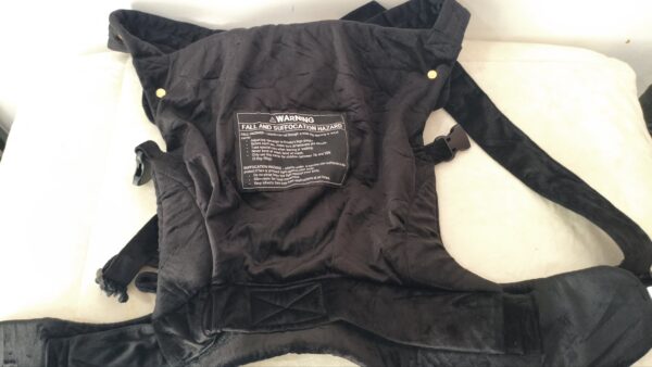 Portabebés Mochila ergonómico Canguro "Nest Blanche" (modelo Jacquard Magnolia / Margarita) Mezcla de Lino y Algodón Muy Suave.