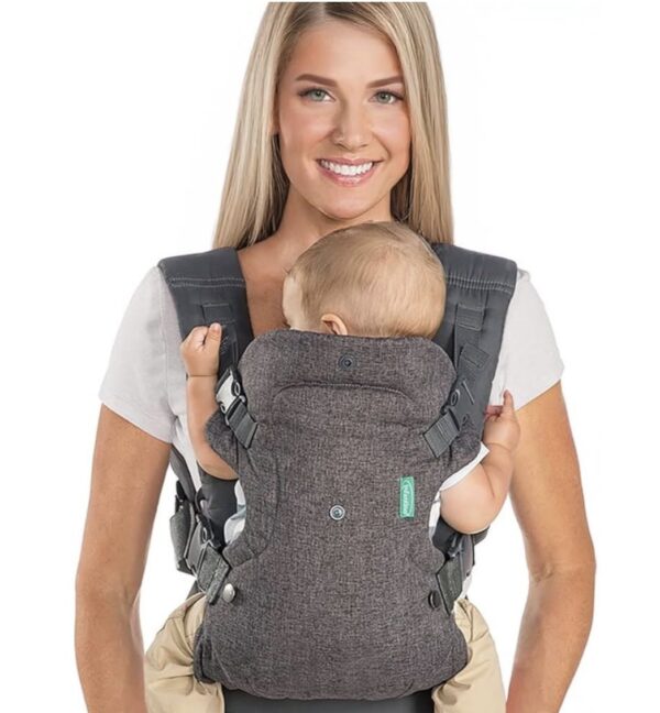 2026/09/1000362408.jpg Portabebés mochila Canguro ergonómico Infantino Flip 4 en 1