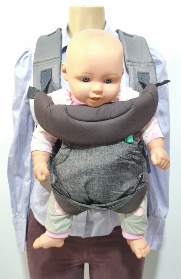 Portabebés Mochila ergonómico Canguro convertible Infantino Flip 4 en 1 COLOR GRIS