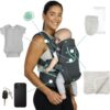 2026/09/1000368389.jpg Portabebés Mochila Canguro ergonómico Infantino Carry On Active en GRIS
