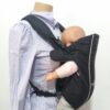 2026/09/1000372683-scaled.jpg Portabebés Mochila Canguro marca: Evenflo BabyGo de estructura blanda Negro.