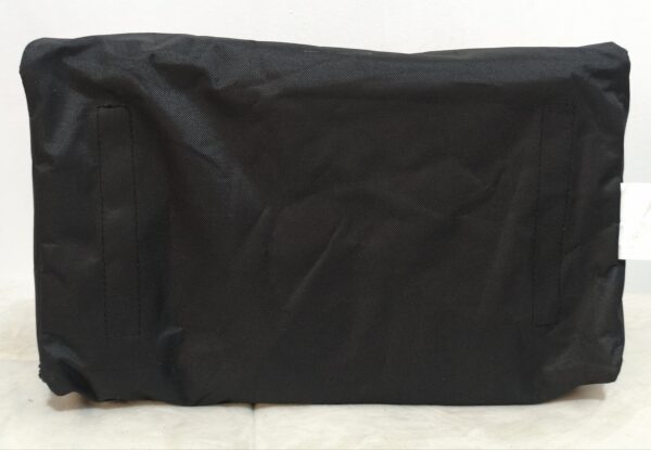 Bolso transportador de mascotas, porta mascotas en color negro.
