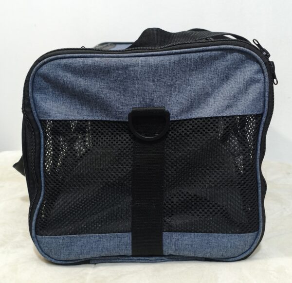 Transportador de viaje para mascotas bolso para mascotas porta mascotas X-ZONE PET en color azul.