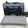 Transportador de viaje para mascotas bolso para mascotas porta mascotas X-ZONE PET en color azul.