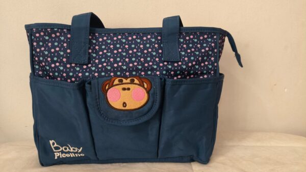 pañalera azul de la marca Baby Picolino