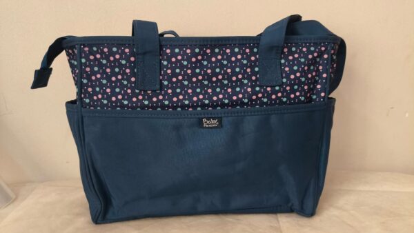 pañalera azul de la marca Baby Picolino