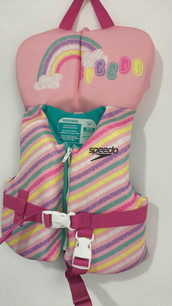 chaleco flotador es el Speedo Infant Life Jacket Vest