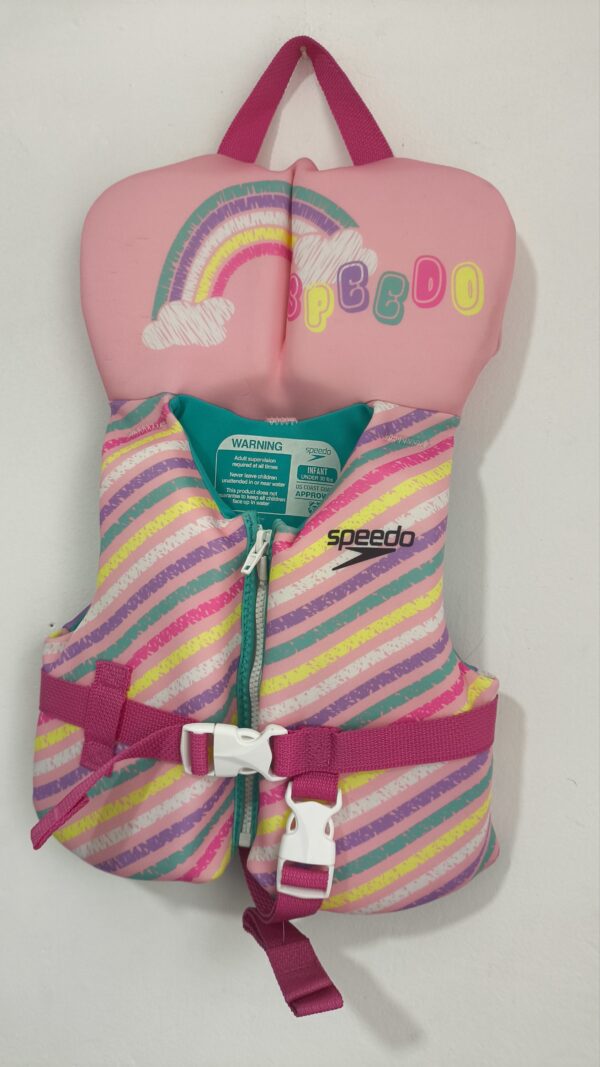 chaleco flotador es el Speedo Infant Life Jacket Vest