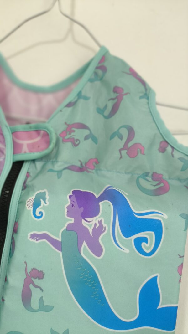 chaleco de natación para niños con diseño de sirena de la marca SwimWays