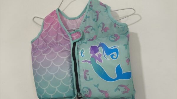 chaleco de natación para niños con diseño de sirena de la marca SwimWays