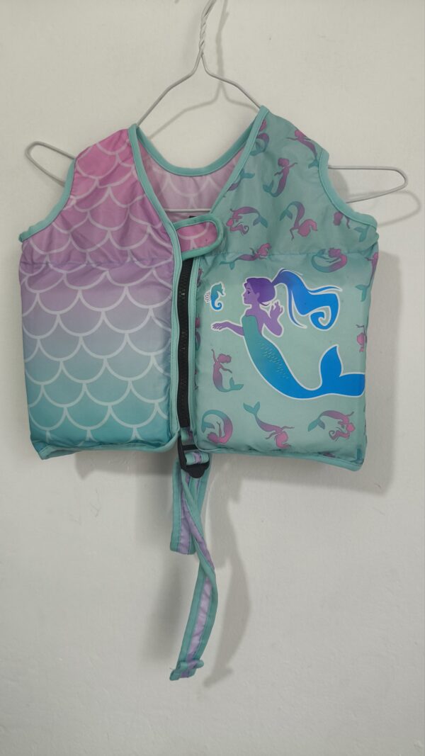 chaleco de natación para niños con diseño de sirena de la marca SwimWays