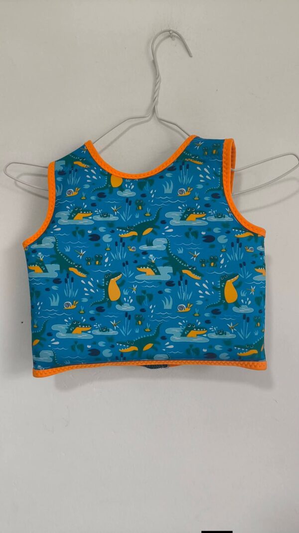 2026/09/83633130-4419-4de0-b171-da463f517d82-1_all_54126.jpg Chaleco salvavidas flotador de natación infantil Marca: Splash About Go, Splash Swim Vest con diseño "Croc Creek" en tono azul