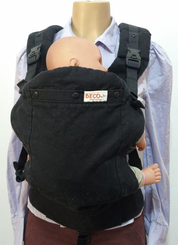 2026/10/1000372129.jpg Portabebés mochila Canguro negra de la marca BECO Modelo: Butterfly 2