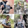 Portabebés mochila porta bebé canguro marca: ERGOBABY Performance, Diseño ligero y transpirable