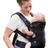 Portabebés Mochila convertible Canguro Infantino Flip 4 en 1 NEGRO/MEZCLILLA