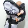 Portabebés Mochila convertible Canguro Infantino Flip 4 en 1 NEGRO/MEZCLILLA