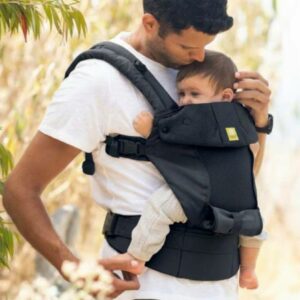 2026/10/1000395577.jpg Portabebés Mochila canguro porta bebés ergonómica marca: LÍLLÉbaby modelo: Complete All Seasons color NEGRO de ALTA GAMA