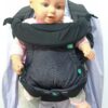Portabebés Mochila convertible Canguro Infantino Flip 4 en 1 NEGRO/MEZCLILLA