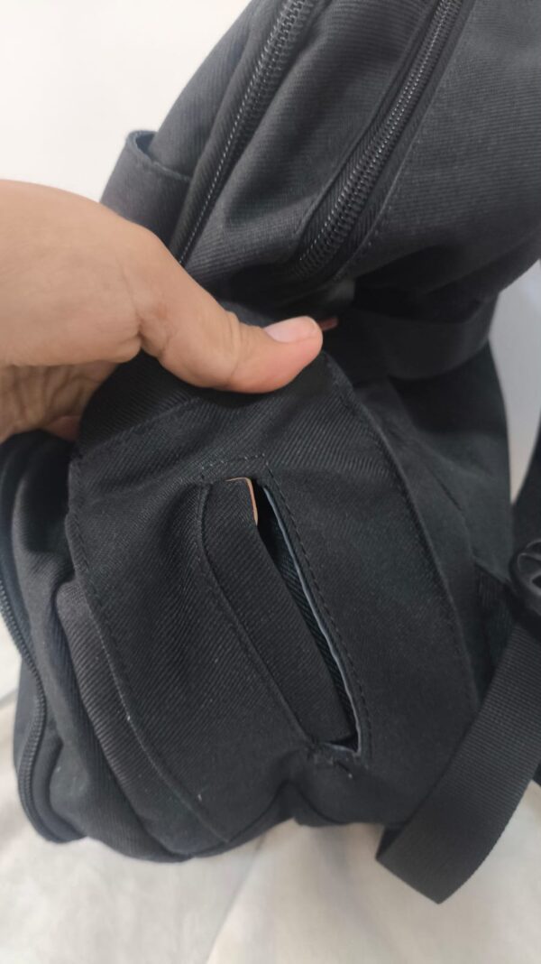 mochila y pañalera  portátil y almuerzo de Matein
