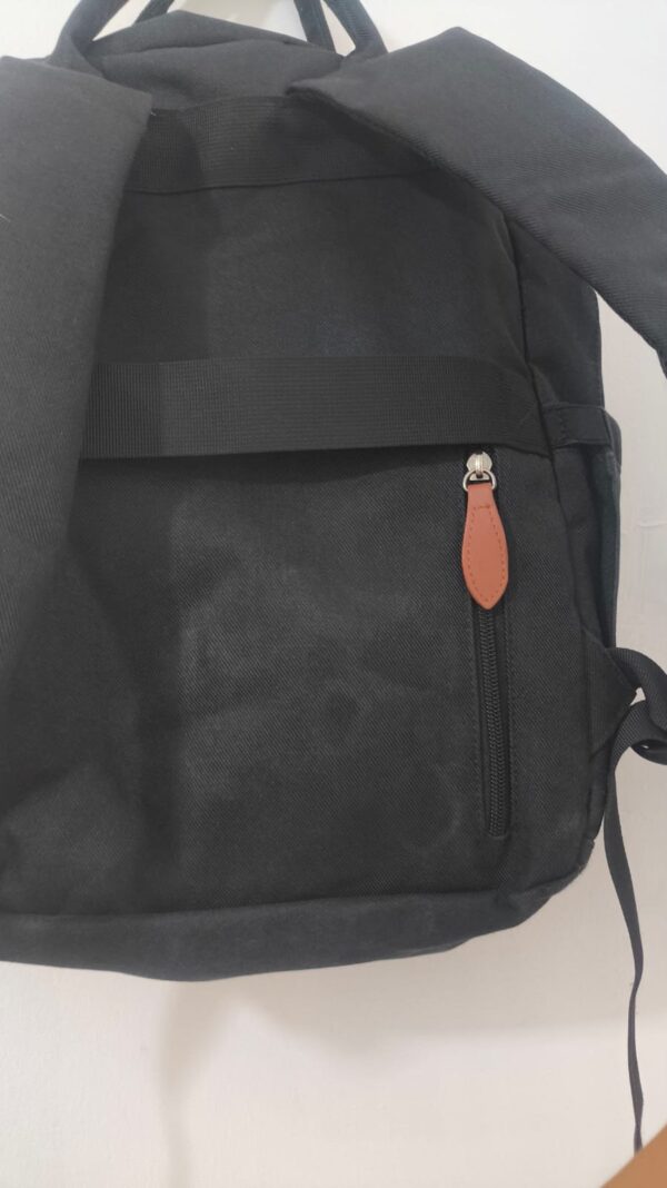 mochila y pañalera  portátil y almuerzo de Matein