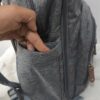 práctica mochila pañalera para pañales gris de la marca RUVALINO