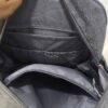 práctica mochila pañalera para pañales gris de la marca RUVALINO