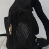 2026/10/1000786569.jpg mochila pañalera Fisher-Price (modelo similar a la línea Fastfinder o Kaden en color negro).
como nueva