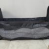 2026/10/1000786655-1.jpg mochila pañalera multifuncional de color gris melange con detalles dorados y un compartimento frontal y cambiador portátil